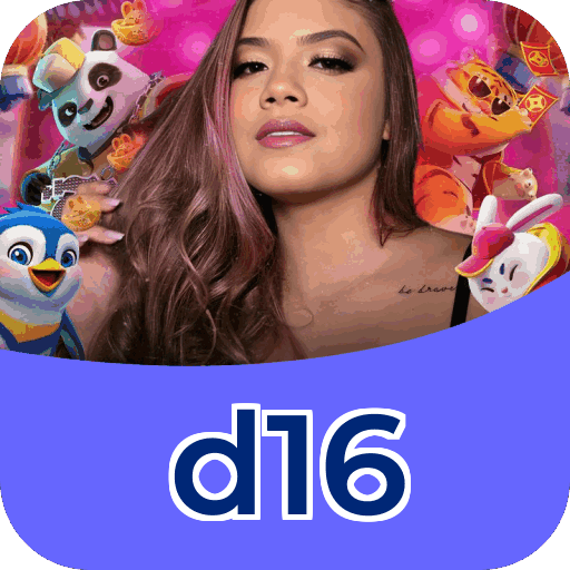 Plataforma d16 mostrando interface moderna, jogos certificados e recursos de segurança licenciados